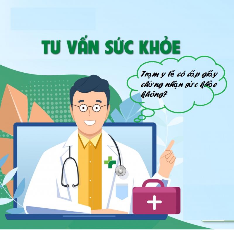 Đến  trạm y tế xin giấy khám sức khỏe có được không?