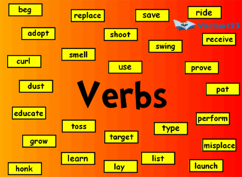 động từ tiếng Anh thông dụng