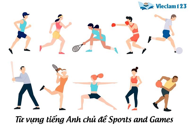 Từ vựng tiếng Anh chủ đề Sports and Games Từ vựng tiếng Anh chủ đề Sports and Games