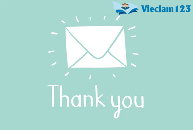 Thư cảm ơn bằng tiếng Anh