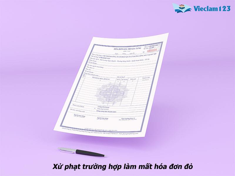 Hóa đơn đỏ là gì