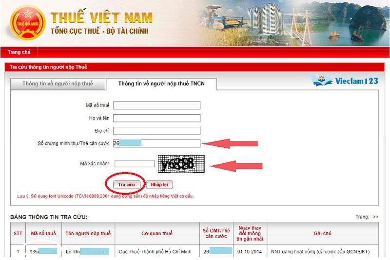 cách tính thuế thu nhập cá nhân