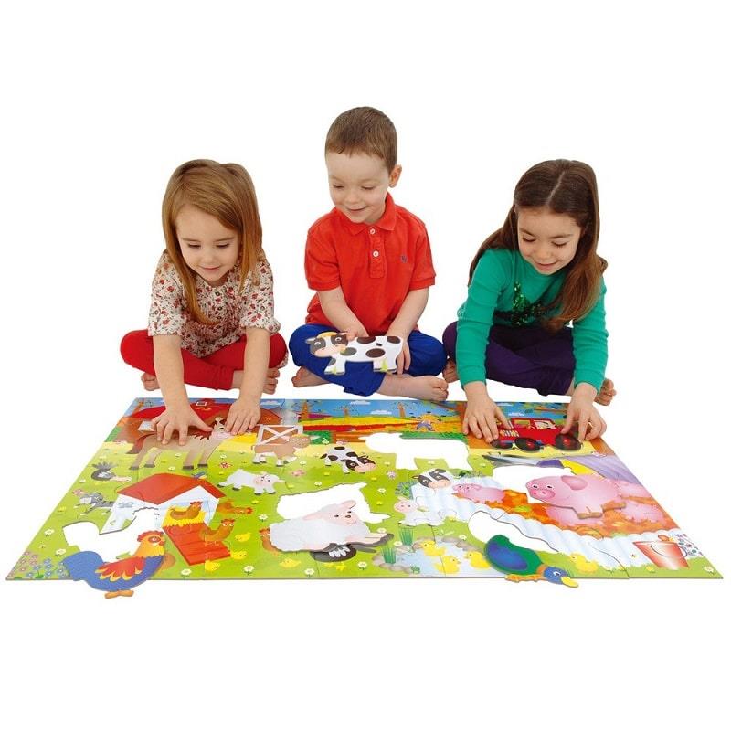 Xếp hình giúp trẻ phát triển mạnh mẽ tư duy logic