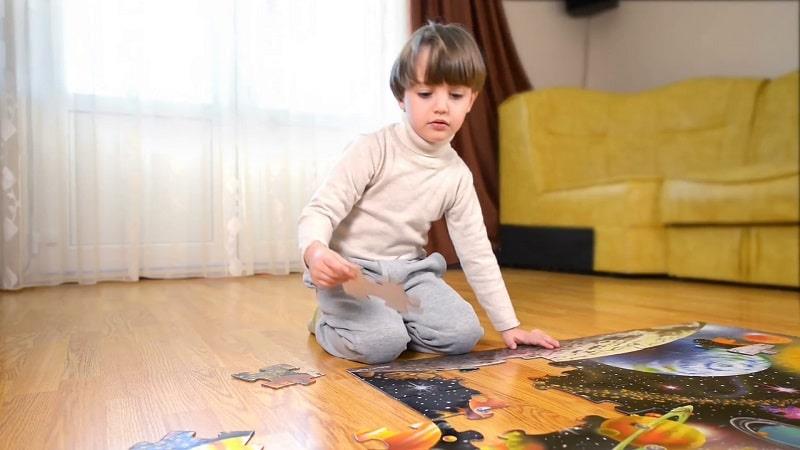 Xếp hình là bài học về tính kiên trì