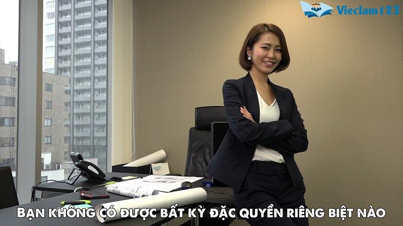 Bạn không có được bất kỳ đặc quyền riêng biệt nào Bạn không có được bất kỳ đặc quyền riêng biệt nào