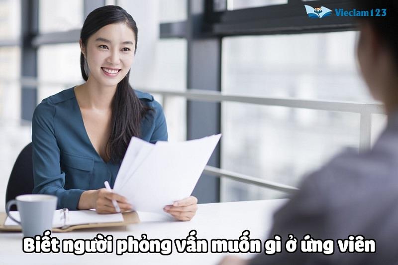 Biết người phỏng vấn muốn gì ở ứng viên