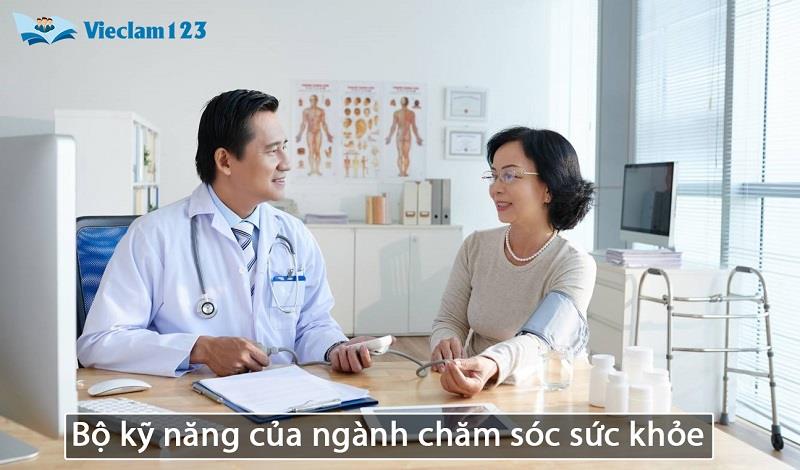 Bộ kỹ năng dành cho các công việc liên quan đến chăm sóc sức khỏe