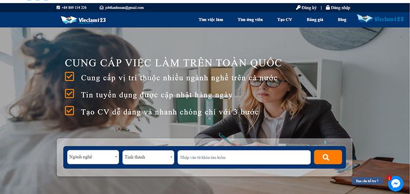 Các trang tuyển dụng uy tín