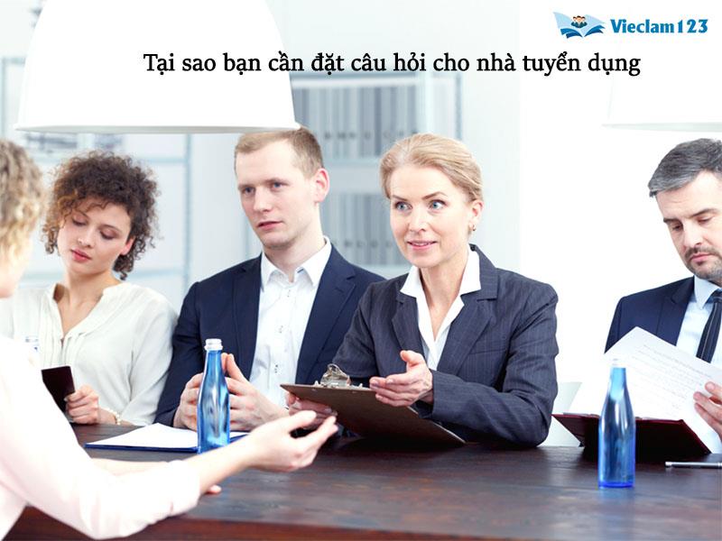 cách đặt câu hỏi cho nhà tuyển dụng
