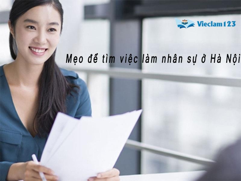 cách tìm việc làm nhân sự ở Hà Nội cách tìm việc làm nhân sự ở Hà Nội