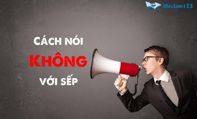 Cách nói không với sếp của bạn