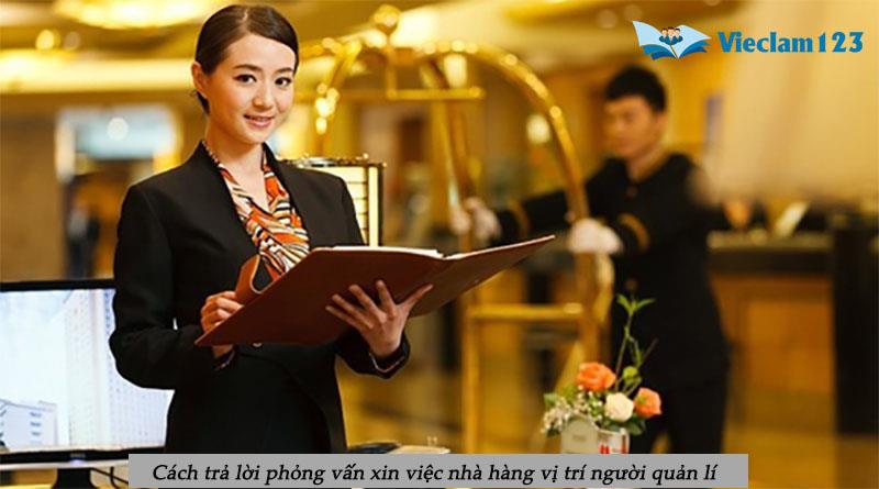  Cách trả lời phỏng vấn xin việc nhà hàng