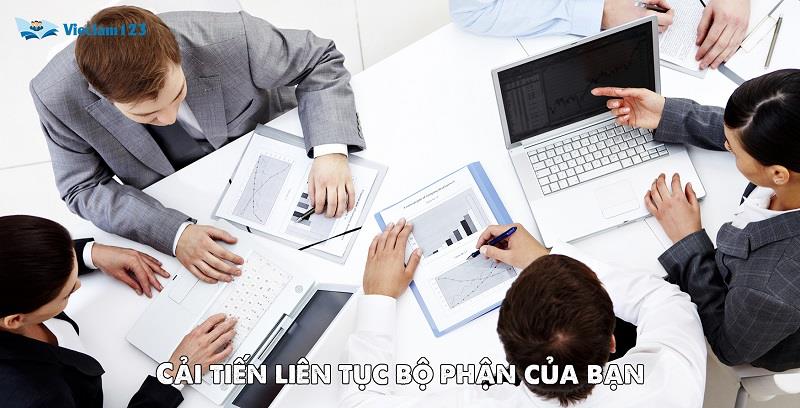 Cải tiến liên tục bộ phận của bạn