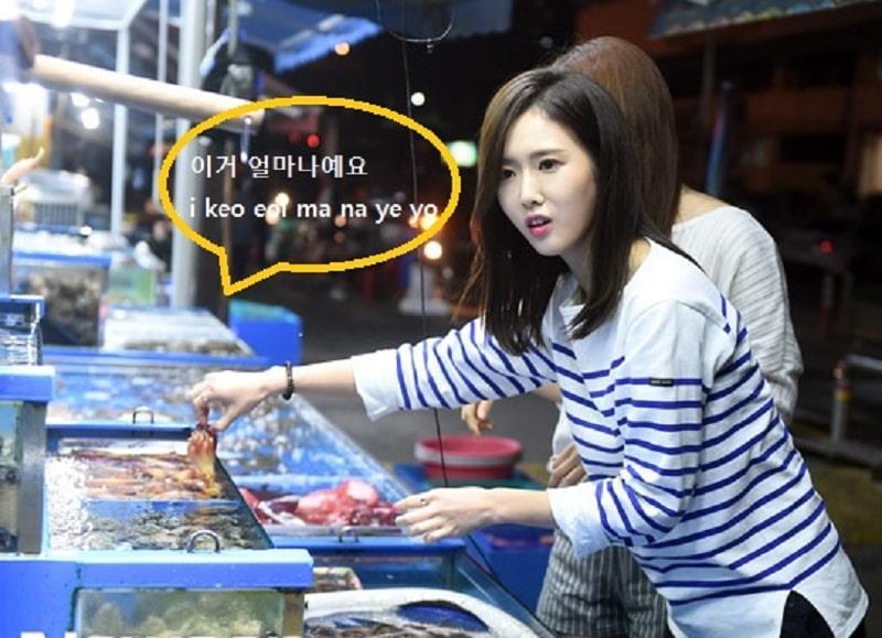 Những câu giao tiếp khi mua sắm ở Hàn Quốc