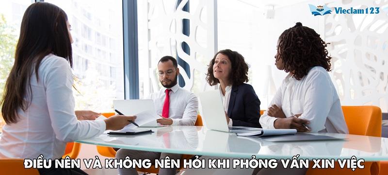 Các câu để hỏi khi phỏng vấn xin việc Các câu để hỏi khi phỏng vấn xin việc