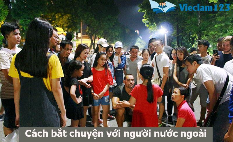 Cách bắt chuyện với người nước ngoài