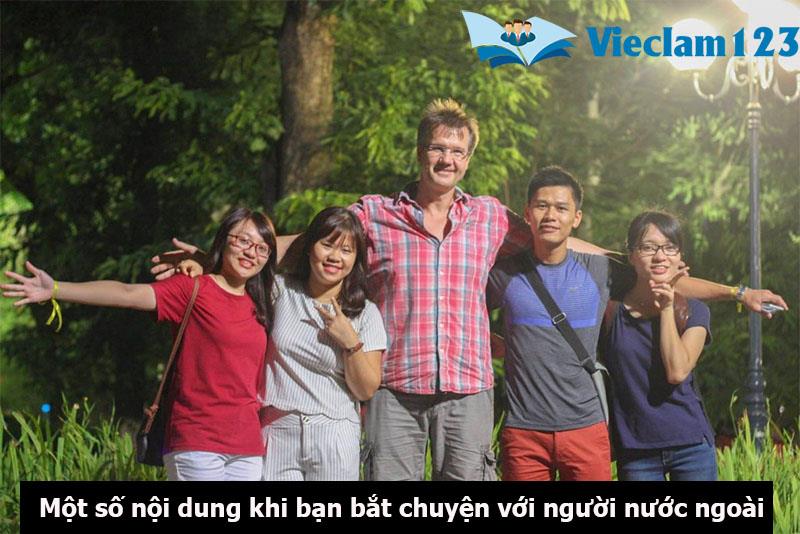 Cách bắt chuyện với người nước ngoài