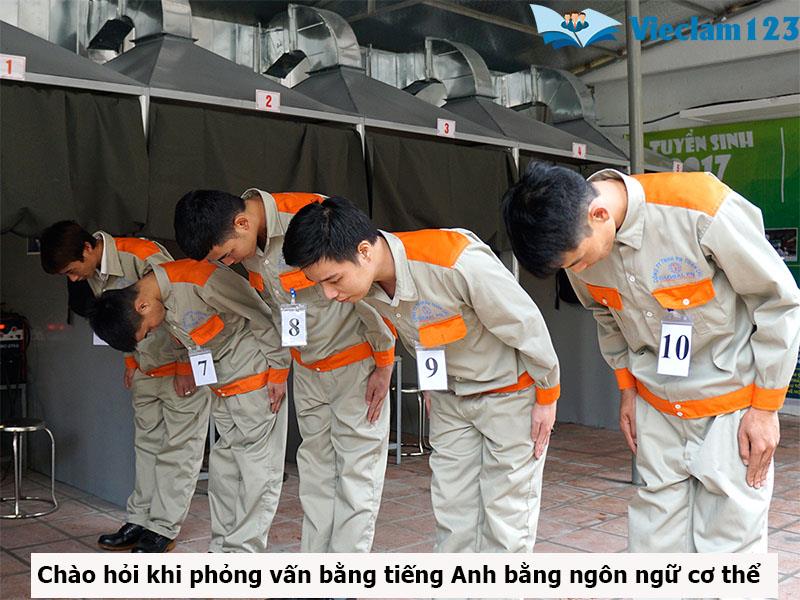 Chào hỏi khi phỏng vấn bằng tiếng Anh
