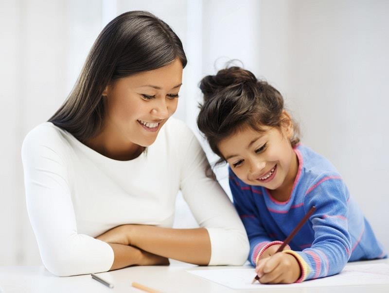 Chỉ cho con hậu quả của lề mề