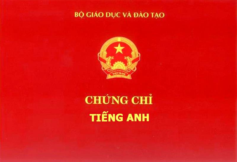 chứng chỉ tiếng Anh phổ biến