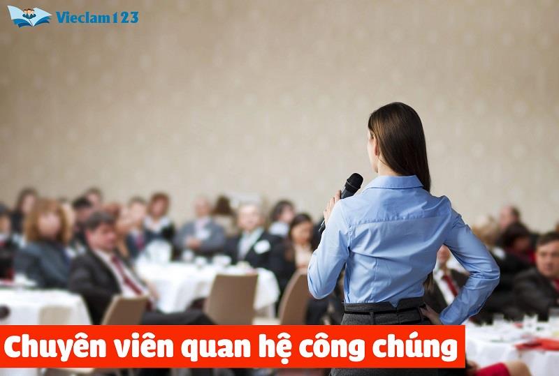 Chuyên viên quan hệ công chúng Chuyên viên quan hệ công chúng