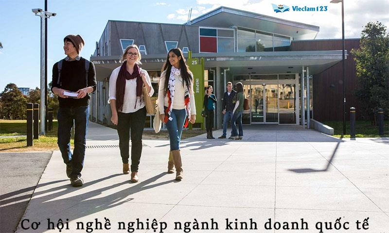 Cơ hội nghề nghiệp ngành kinh doanh quốc tế