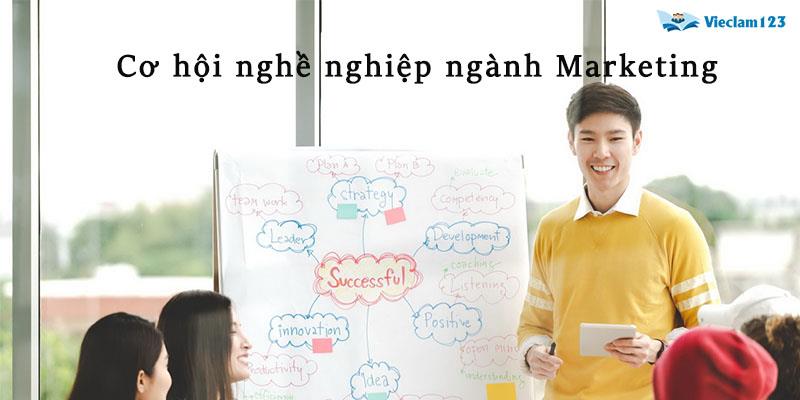 Cơ hội nghề nghiệp ngành Marketing Cơ hội nghề nghiệp ngành Marketing