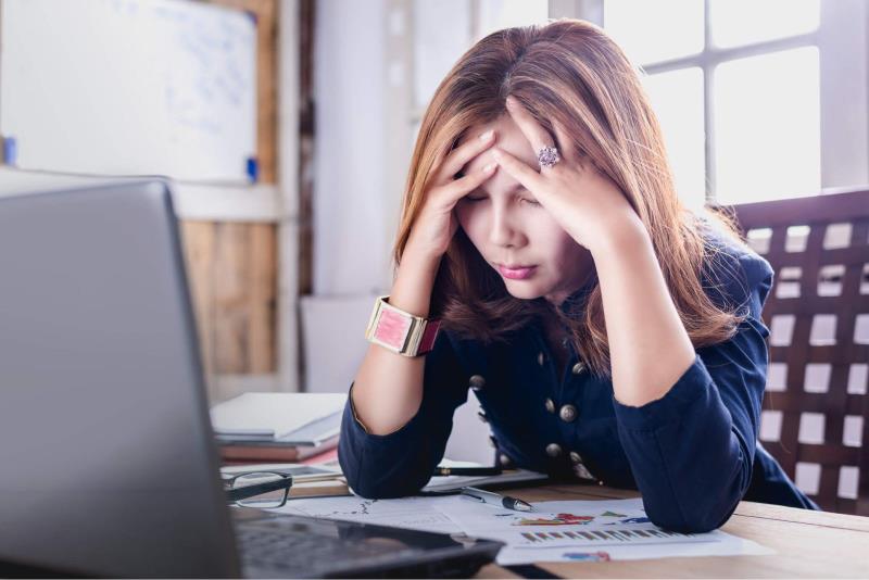 cơ thể ốm yếu dễ bị stress