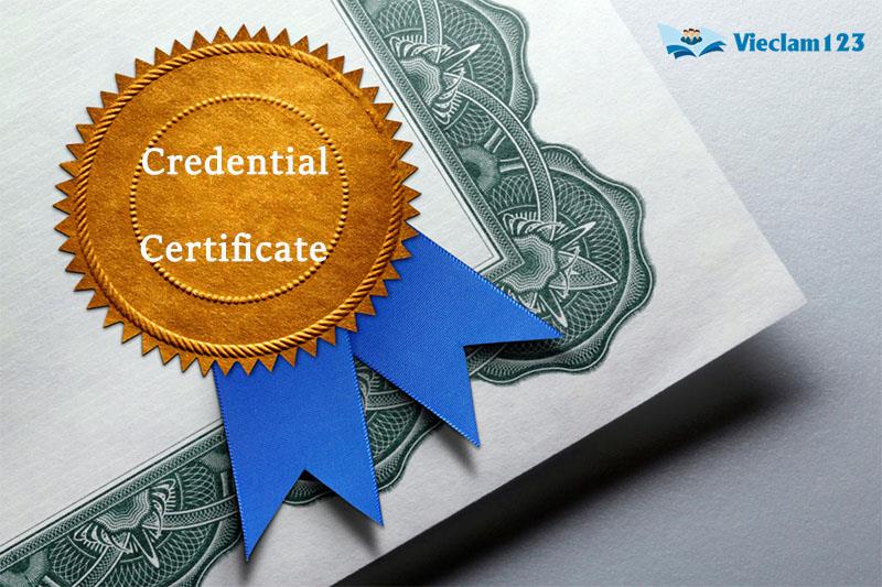 Credential là gì Credential là gì