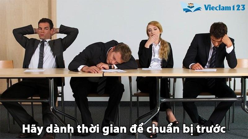 Hãy dành thời gian để chuẩn bị trước câu trả lời Hãy dành thời gian để chuẩn bị trước câu trả lời