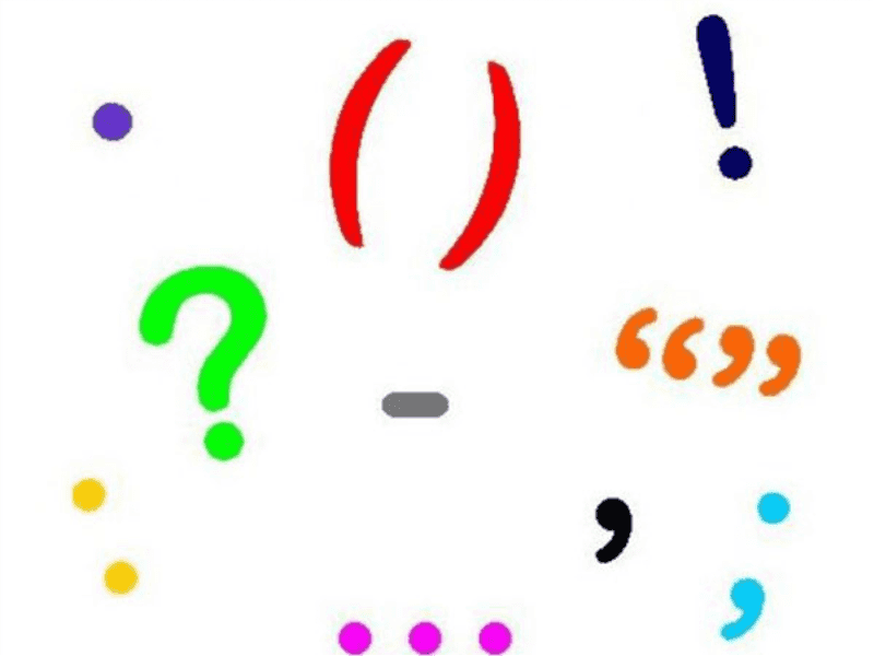 dấu câu trong tiếng anh dấu câu trong tiếng anh