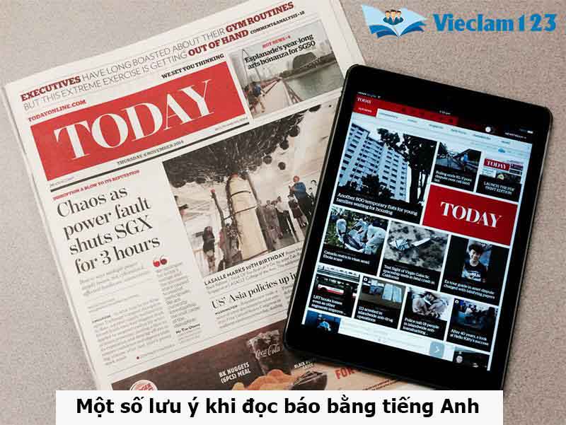 Đọc báo bằng tiếng Anh Đọc báo bằng tiếng Anh