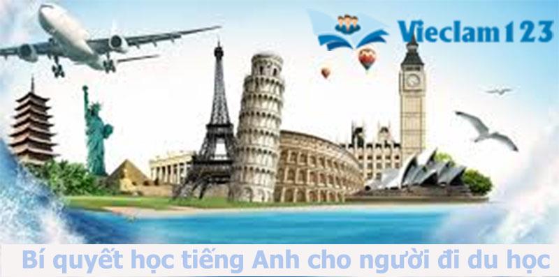 tiếng Anh cho người đi du học