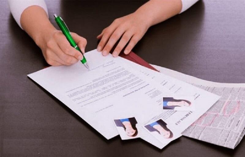 Đơn xin việc có dán ảnh cần viết nội dung như thế nào?