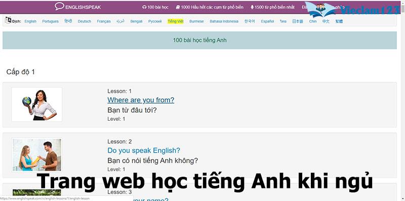 học tiếng Anh khi ngủ học tiếng Anh khi ngủ