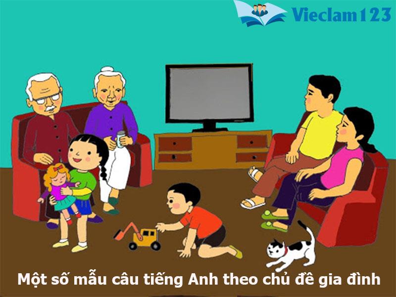 Học tiếng Anh theo chủ đề gia đình Học tiếng Anh theo chủ đề gia đình
