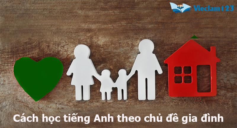 Học tiếng Anh theo chủ đề gia đình Học tiếng Anh theo chủ đề gia đình