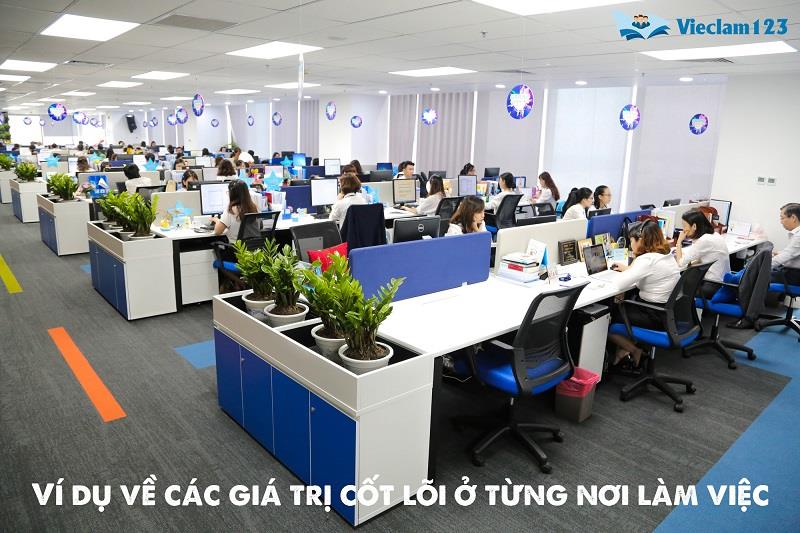 Ví dụ về các giá trị cốt lõi ở từng nơi làm việc Ví dụ về các giá trị cốt lõi ở từng nơi làm việc