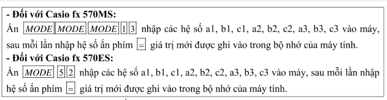 Phương trình bậc nhất 3 ẩn