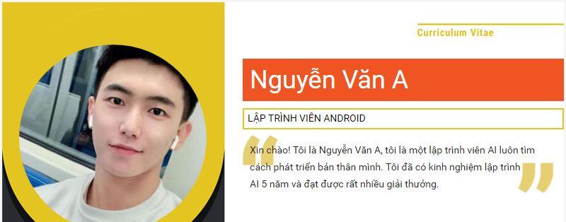 Giới thiệu về bản thân khi phỏng vấn