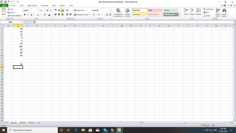 Hàm đếm chữ số COUNT trong excel 
