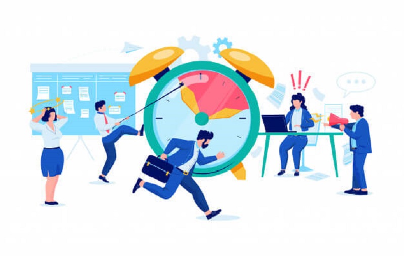 ca 8 tiếng với 4 kíp làm việc 