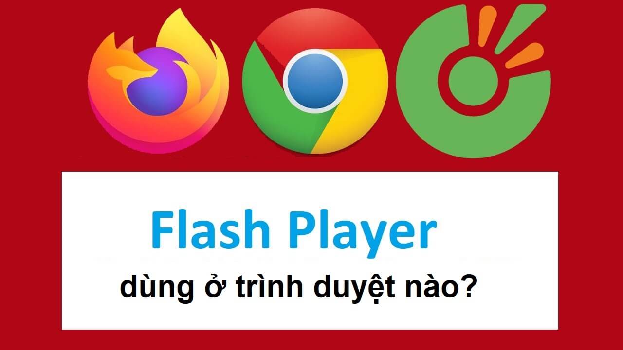 Adobe flash player được sử dụng ở đâu?