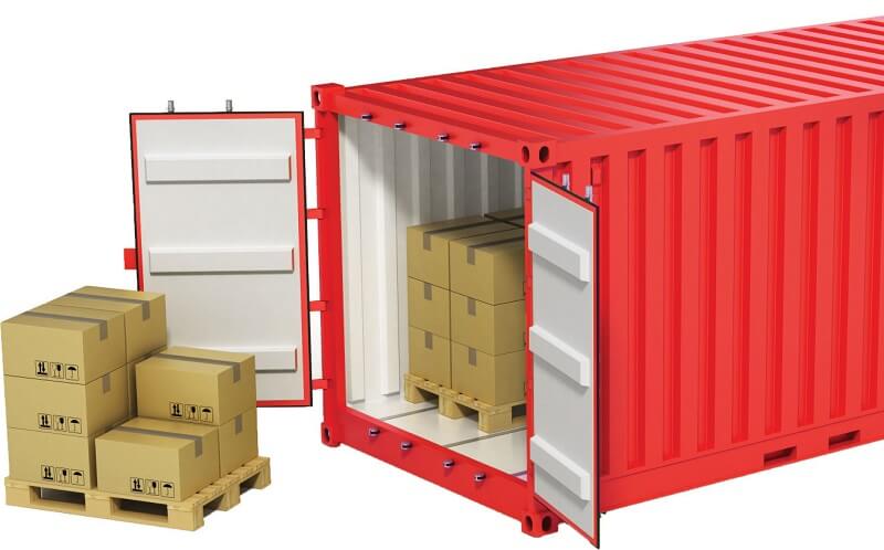 Container trong vận tải biển