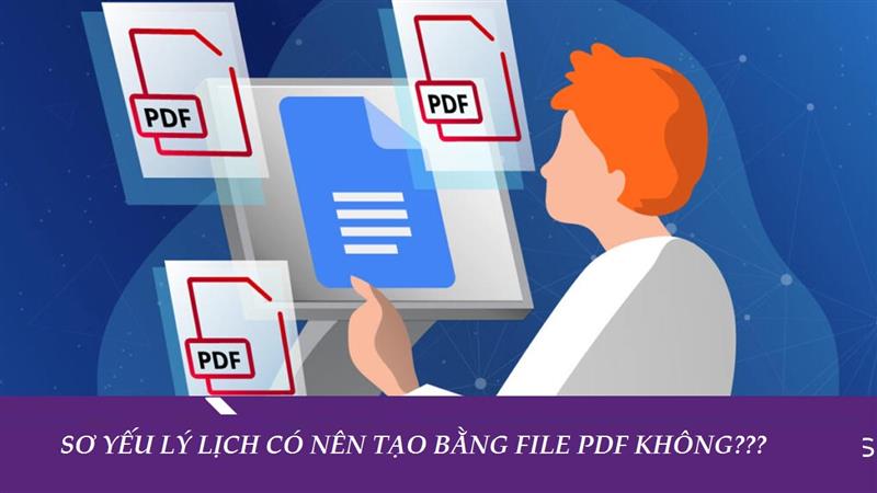 Có nên tải mẫu lý lịch bằng PDF