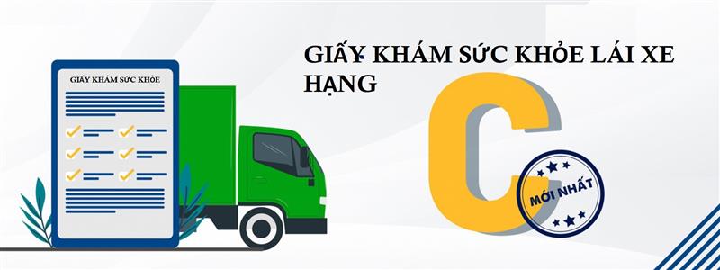 Điền thông tin vào giấy chứng nhận sức khỏe cho người lái xe hạng C