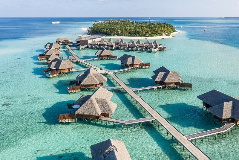 Đảo Maldives ở phía nam Ấn Độ