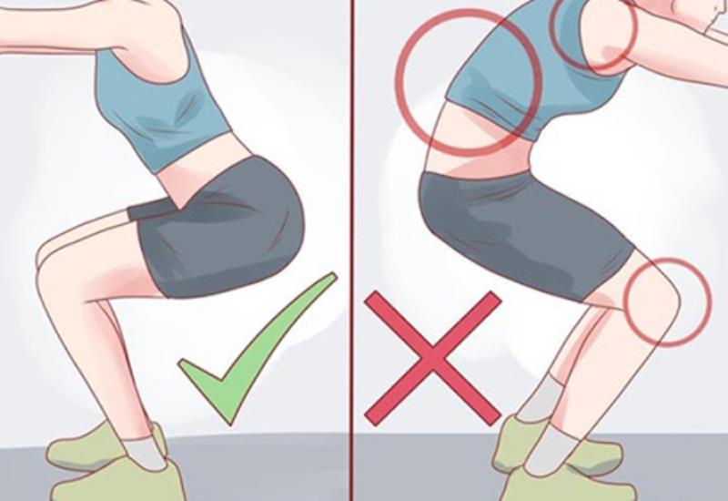 Ai là người không nên tập Squat
