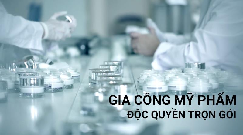 Những người làm trong lĩnh vực sắc đẹp có thể gia công mỹ phẩm