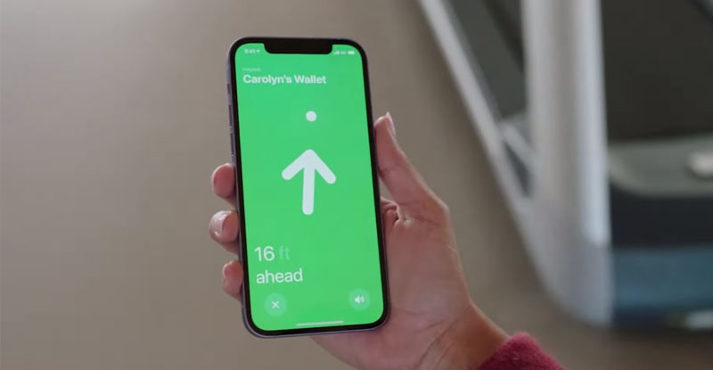 Khi bạn và airtag bị thất lạc